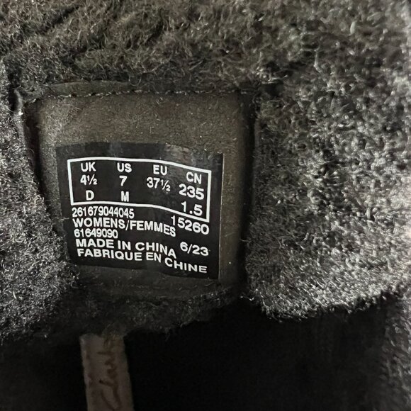 Clarks NEW Orianna Leather Boots in Black Size 7 - Picture 12 of 12